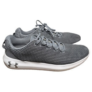 Under Armour Ripple Women's 11 Sneakers Gray White Tennis Shoes EUC 3021490-102